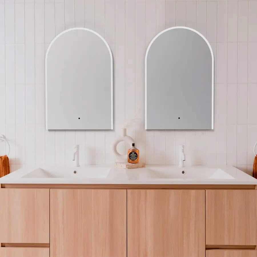 Starlight 22" x 36" Arched Lighted Mirror - Image 4