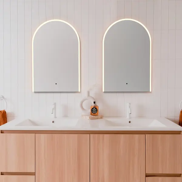 Starlight 22" x 36" Arched Lighted Mirror - Image 5