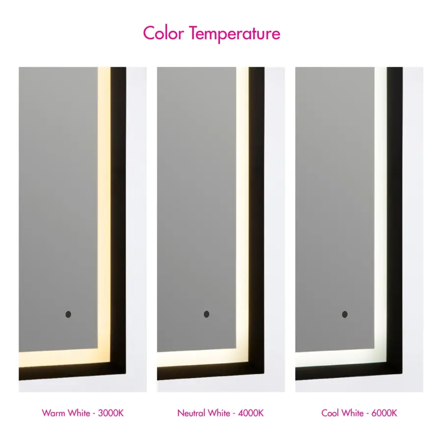 Dusk 36" x 36" Lighted Mirror - Image 5