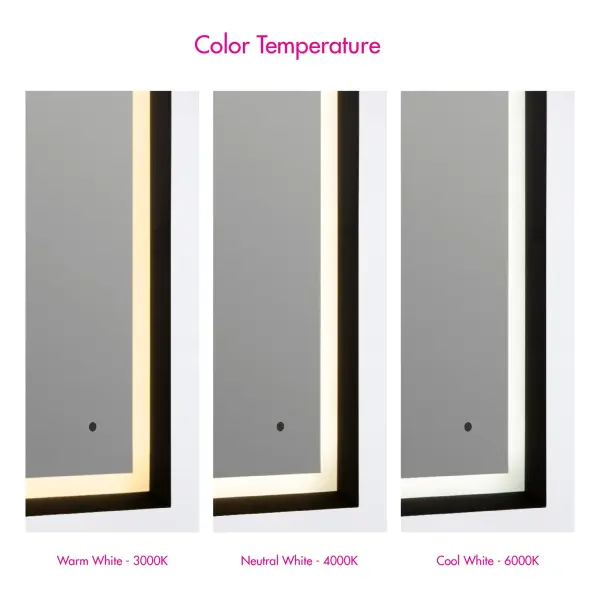 Dusk 48" x 36" Lighted Mirror - Image 5