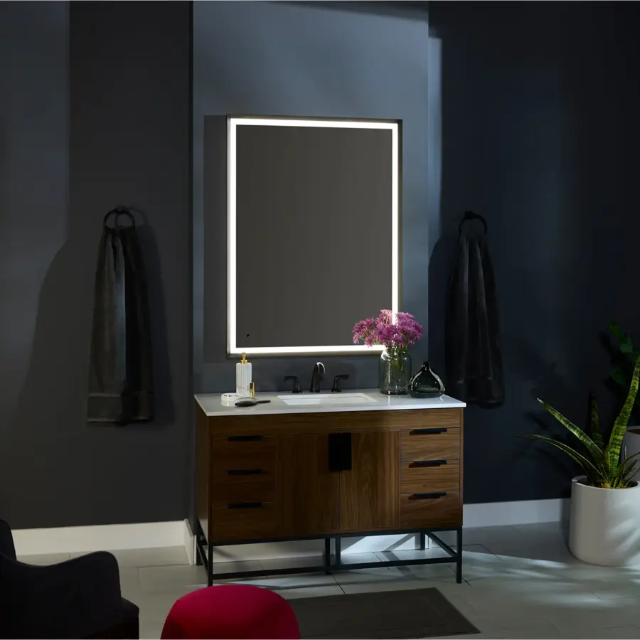Dusk 48" x 36" Lighted Mirror - Image 8