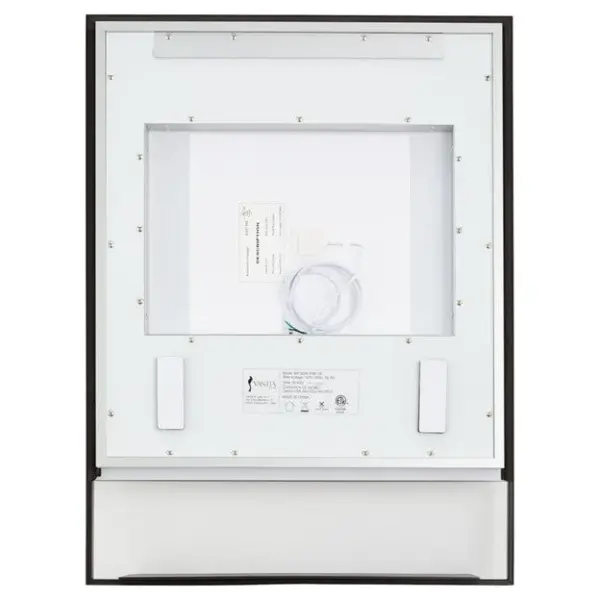 Castore 20" x 32" Lighted Mirror with Wireless Charging - Image 6