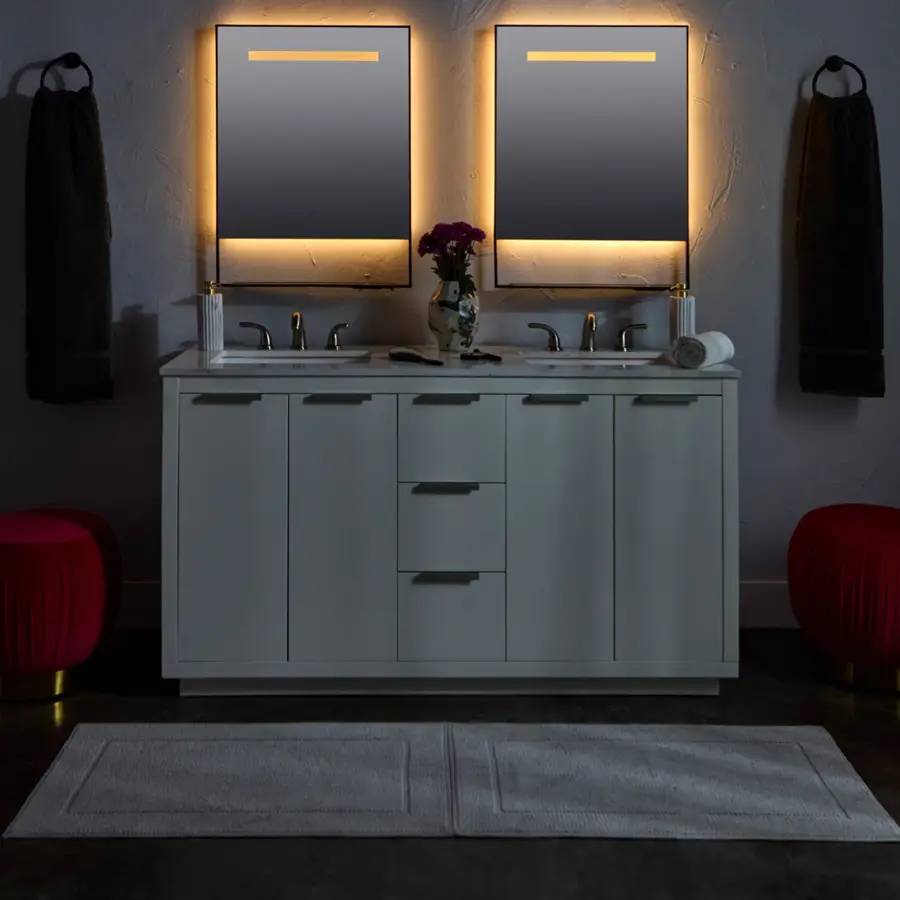 Castore 32" x 32" Lighted Mirror - Image 15