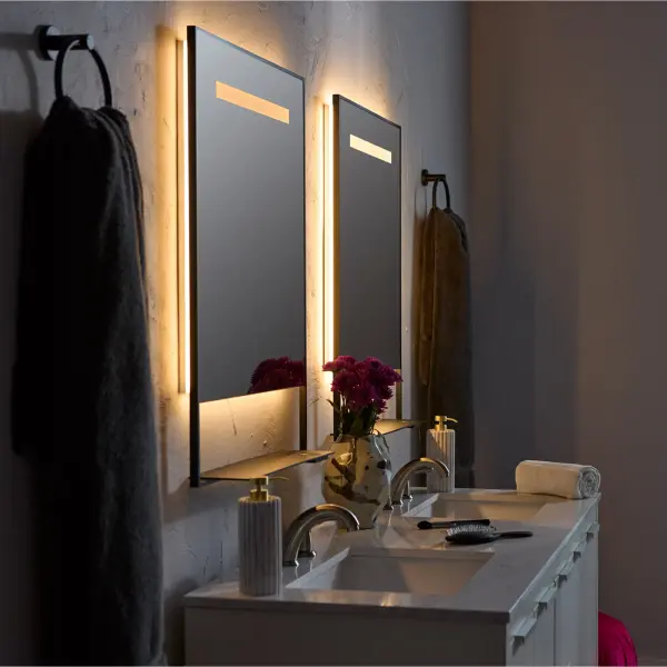 Castore 32" x 32" Lighted Mirror - Image 8