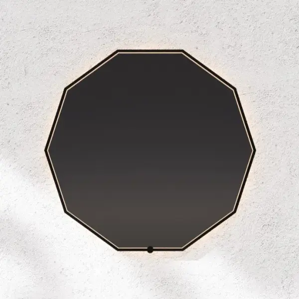 DECA 24" Lighted Mirror in Black - Image 3