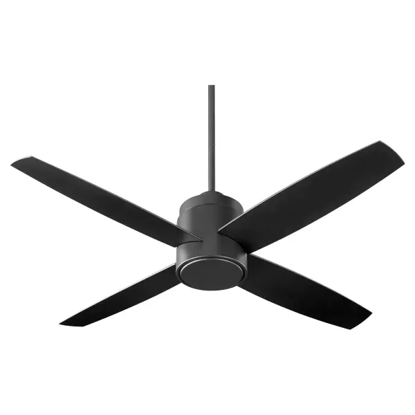The Oslo 52" ceiling fan delivers efficient cooling with contemporary style. Its four square-tip blades and sleek cylinder motor create an elevated, uncomplicated aesthetic perfect for modern spaces.