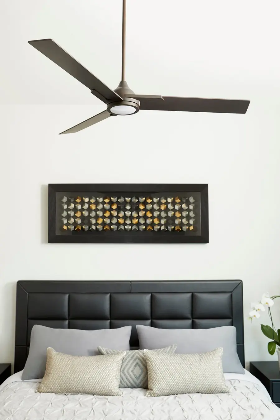 Coda 56" Three Blade Ceiling Fan - Image 4