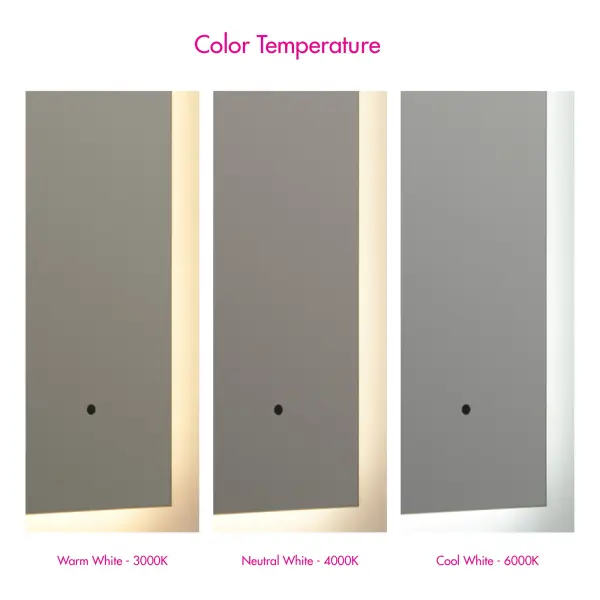 Galaxy 36" x 36" Lighted Mirror - Image 5