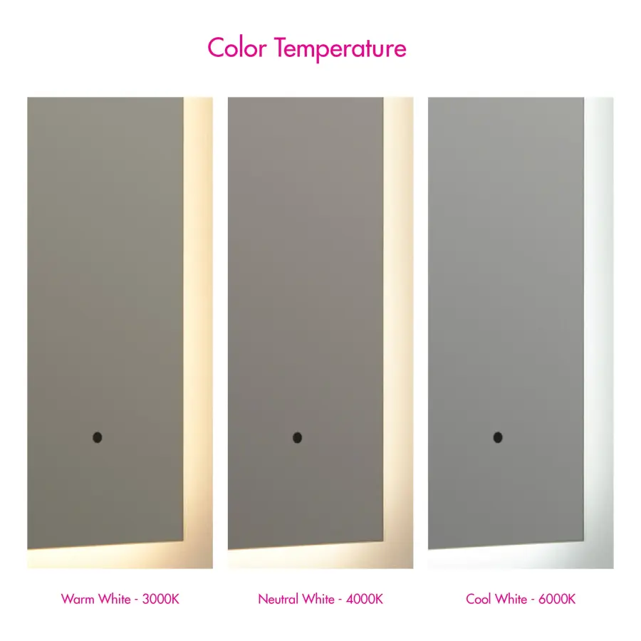 Galaxy 36" x 36" Lighted Mirror - Image 5