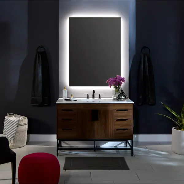 Galaxy 36" x 36" Lighted Mirror - Image 9