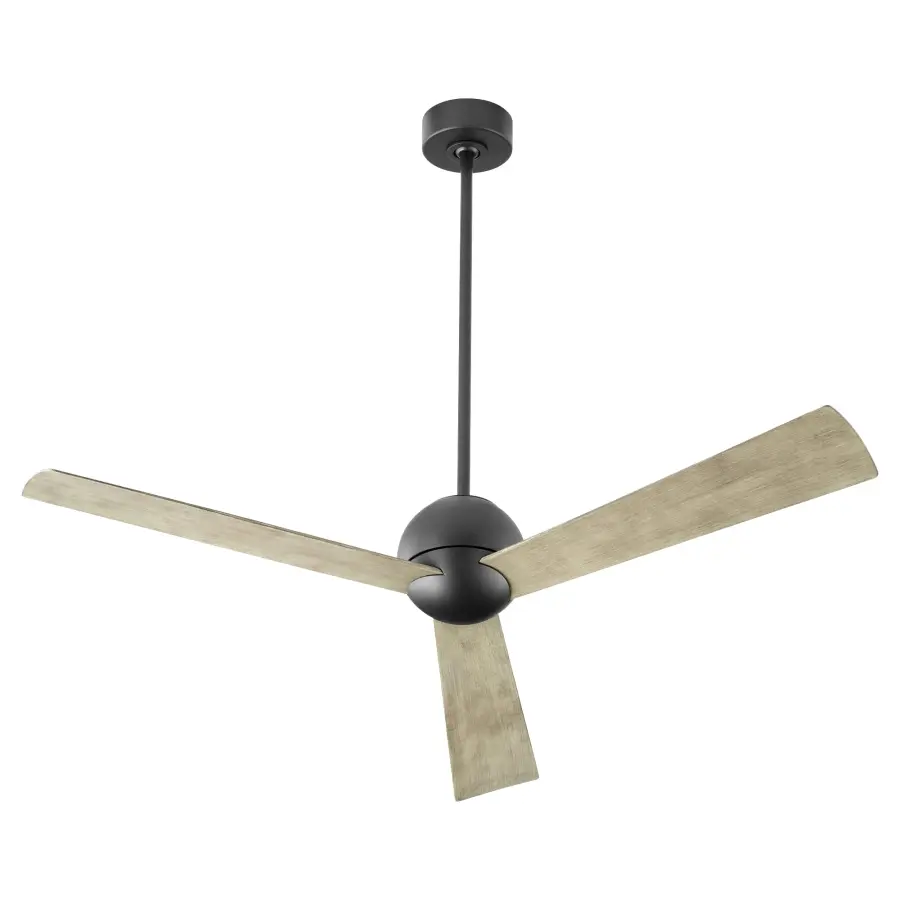 Sleek Modern Fan with Powerful Airflow and Damp Location Versatility - Image 1