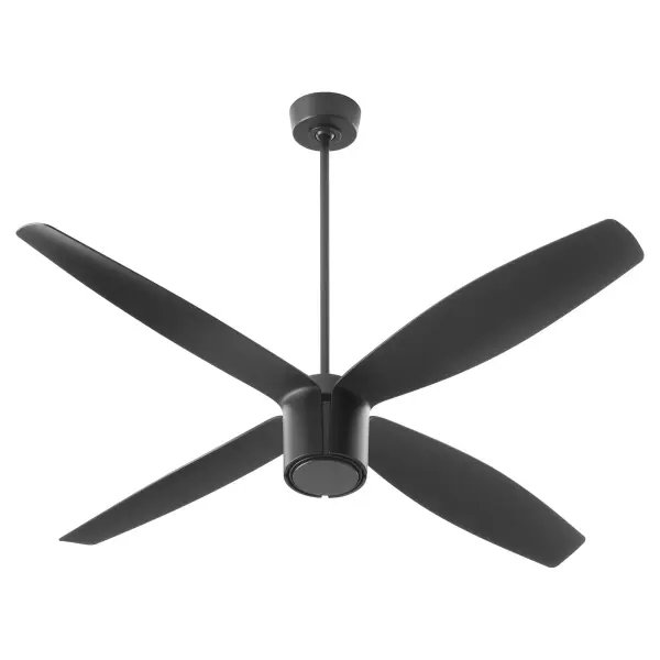 The Samaran 60" Ceiling Fan combines sweeping sculptural blades with refined black finish to create a powerful statement piece. Ideal for contemporary lofts and coastal retreats, it delivers efficient airflow with minimal noise.