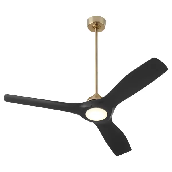 Avalon 52" Ceiling Fan in Aged Brass - Image 3