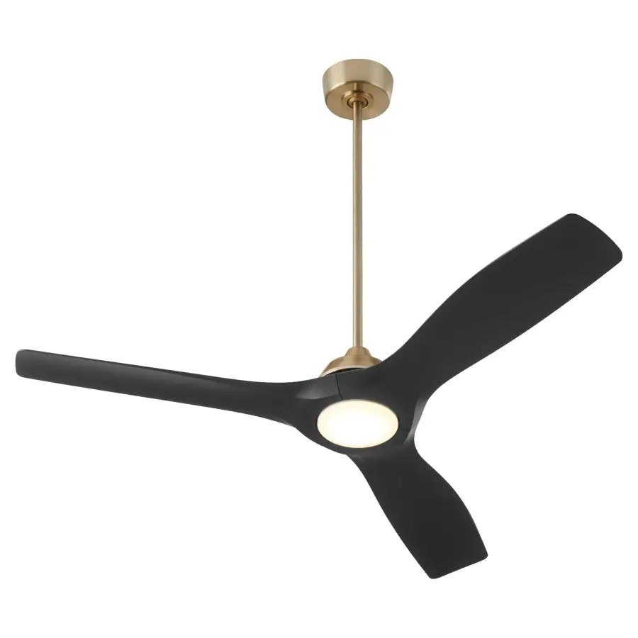Avalon 52" Ceiling Fan in Aged Brass - Image 3