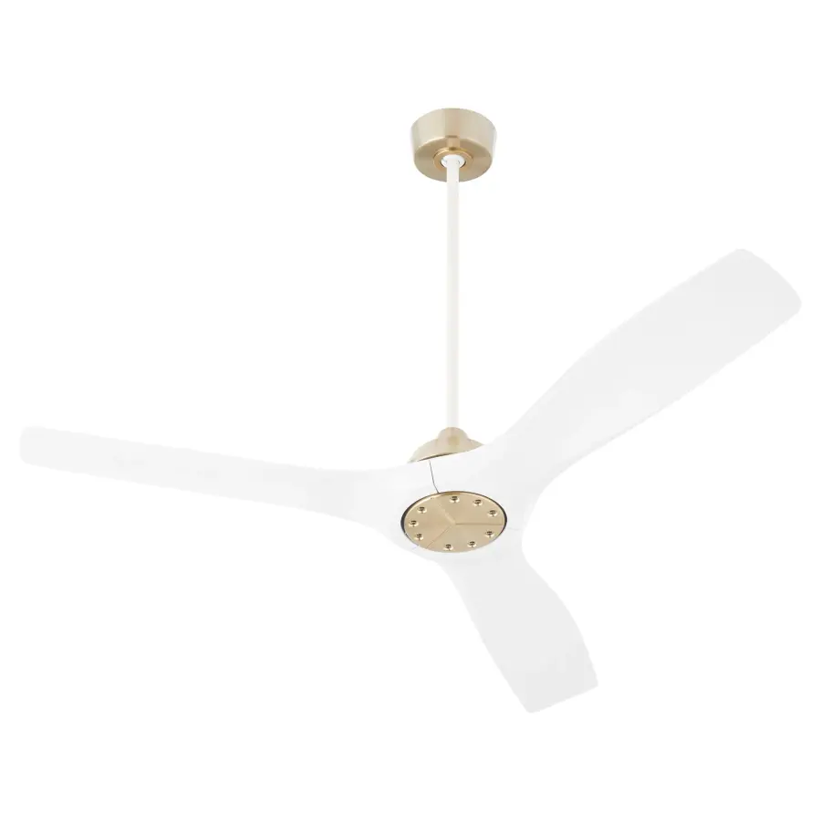 Avalon 52" Ceiling Fan in Aged Brass - Image 1