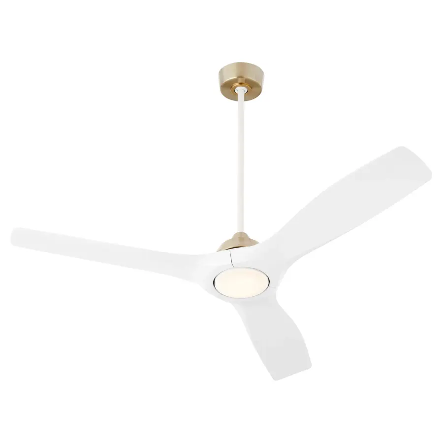 Avalon 52" Ceiling Fan in Aged Brass - Image 3