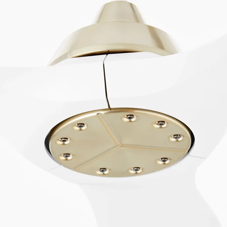 Avalon 52" Ceiling Fan in Aged Brass - Image 5