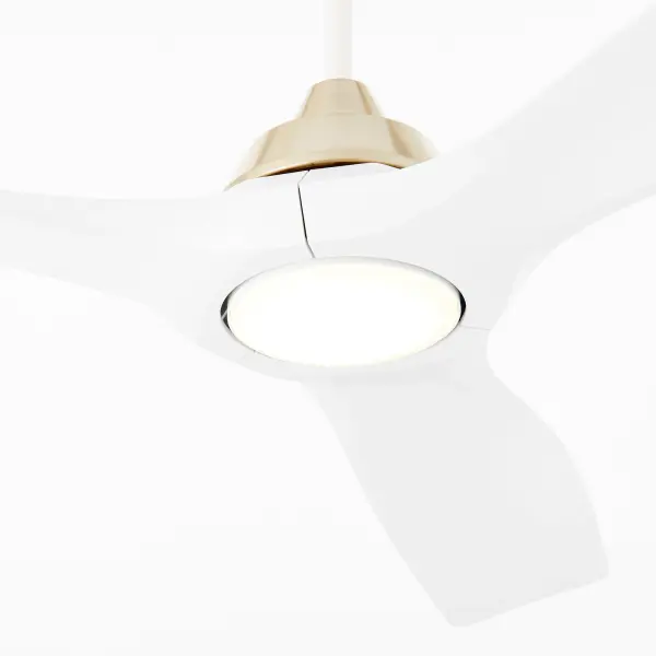 Avalon 52" Ceiling Fan in Aged Brass - Image 6