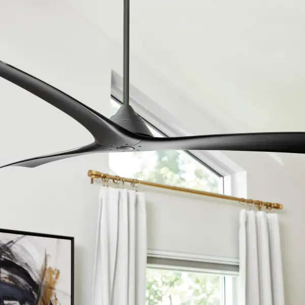 Mecca 64" Ceiling Fan in Black - Image 6