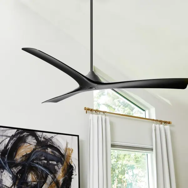 Mecca 64" Ceiling Fan in Black - Image 7