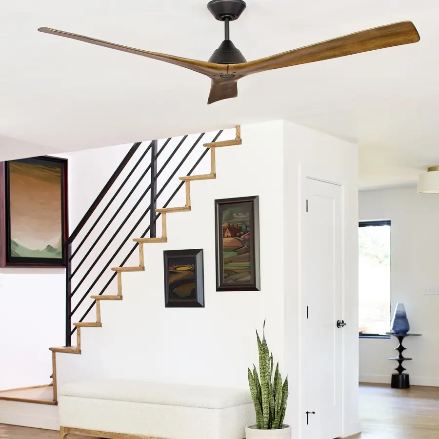 Mecca 64" Ceiling Fan in Walnut - Image 7
