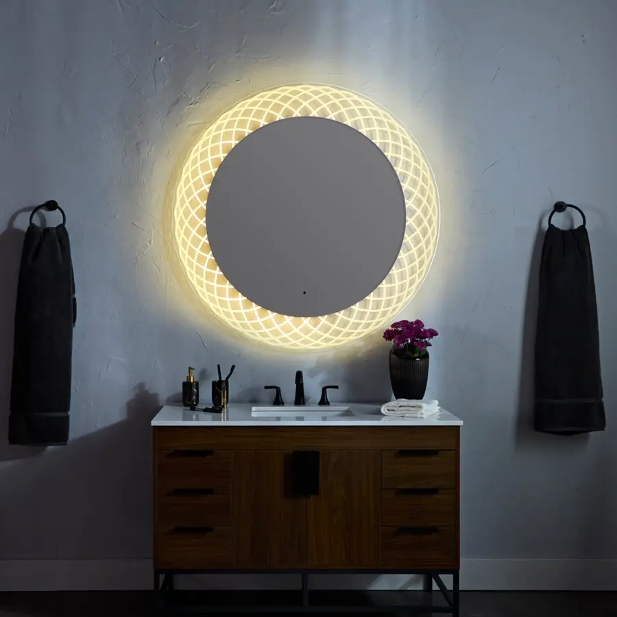 Perla 48" Lighted Mirror with Defogger - Image 12