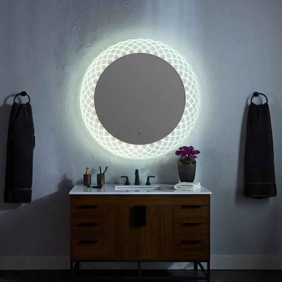 Perla 48" Lighted Mirror with Defogger - Image 14