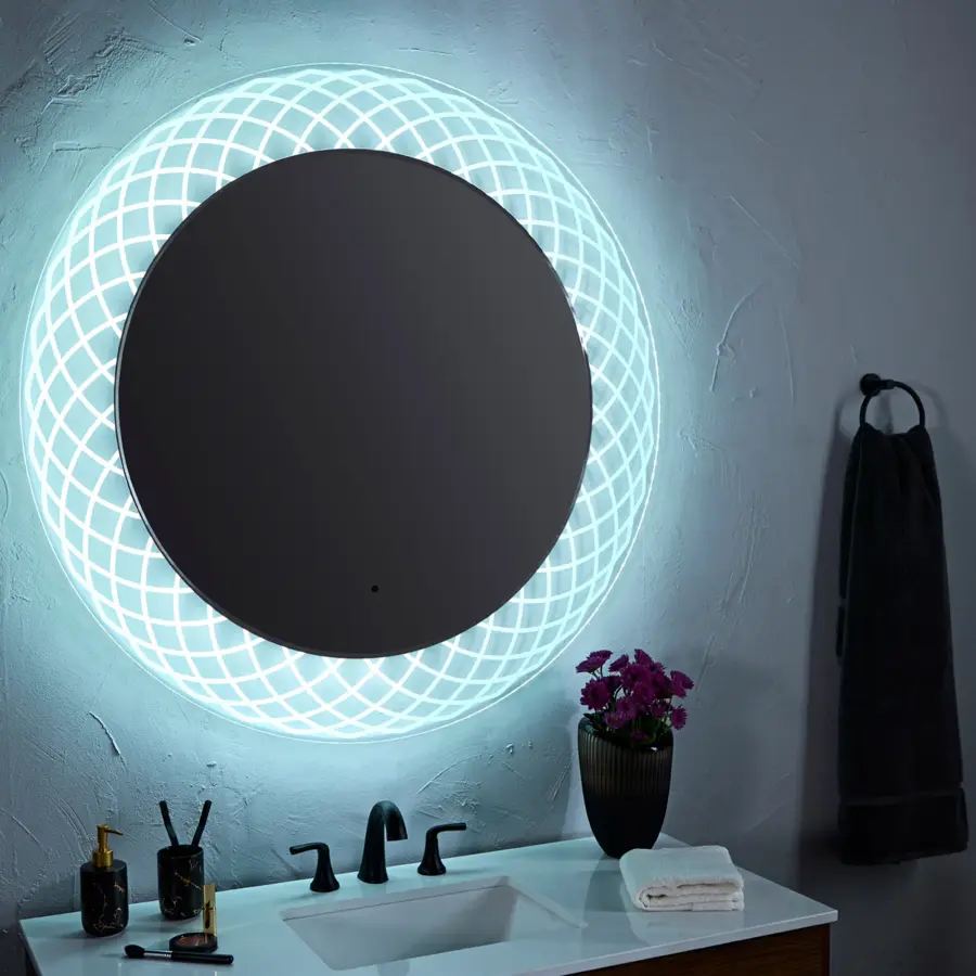 Perla 48" Lighted Mirror with Defogger - Image 16