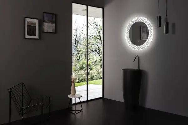 Perla 48" Lighted Mirror with Defogger - Image 9