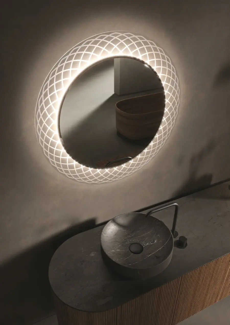 Perla 48" Lighted Mirror with Defogger - Image 10