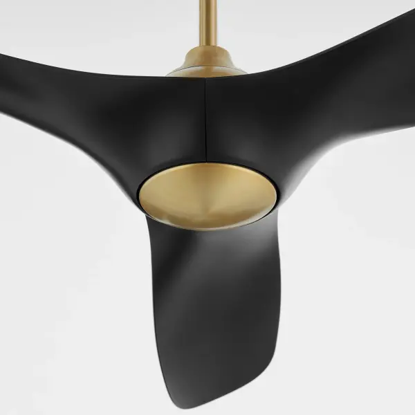 The Province 56" Fan combines sleek contemporary styling with advanced Smart by Bond WiFi technology. Features 3 curved blades with 16-degree pitch for optimal airflow, integrated 15W LED light with 90 CRI, and app-based control for ultimate convenience. - alternate view
