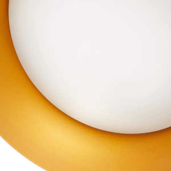 Modern Industrial Pendant with Warm Brass Interior Glow - Image 4