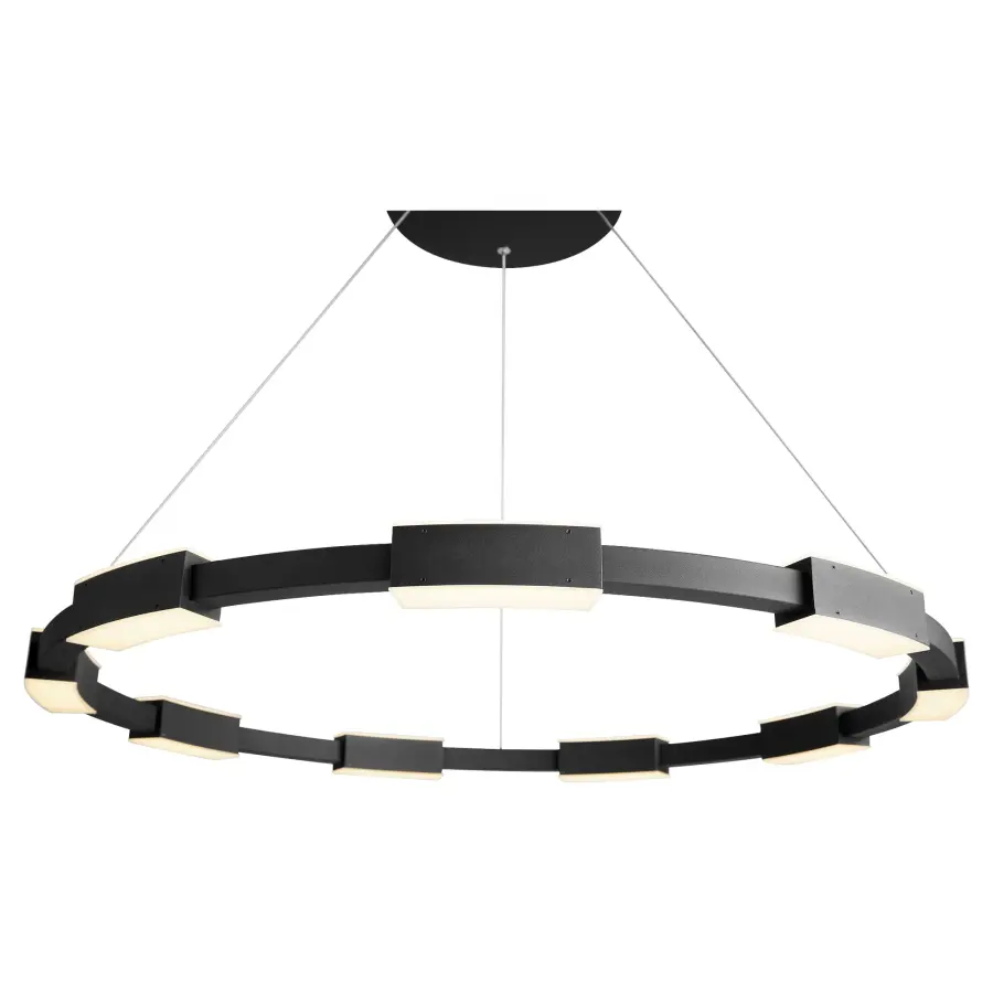 Dieter 32" Pendant Light in Black - Image 3