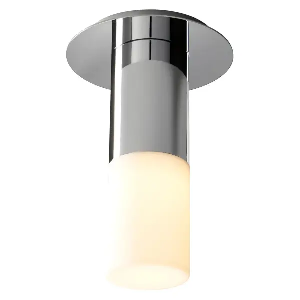 Pilar Small Acrylic Ceiling Mount - Polished Nickel - Image 2