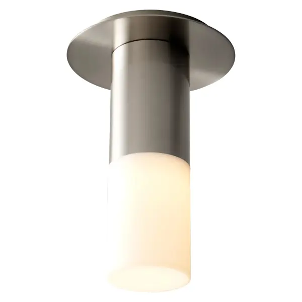 Pilar Small Acrylic Ceiling Mount - Satin Nickel - Image 2