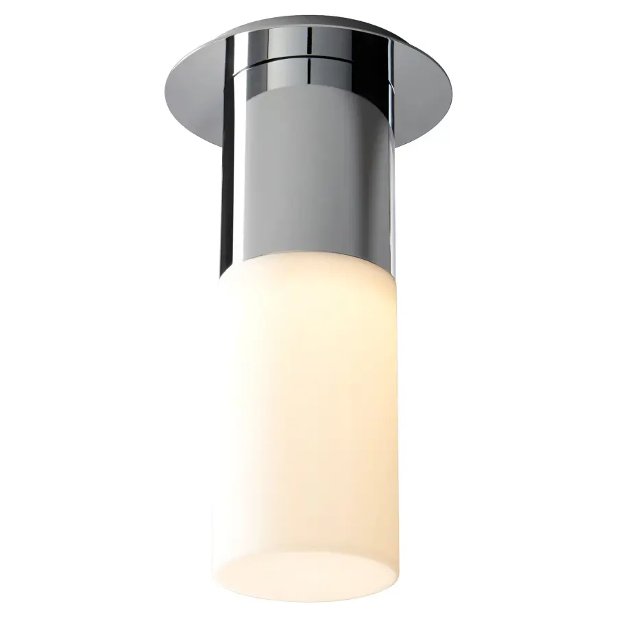PILAR Large Acrylic Ceiling Mount - Polished Nickel - Image 2