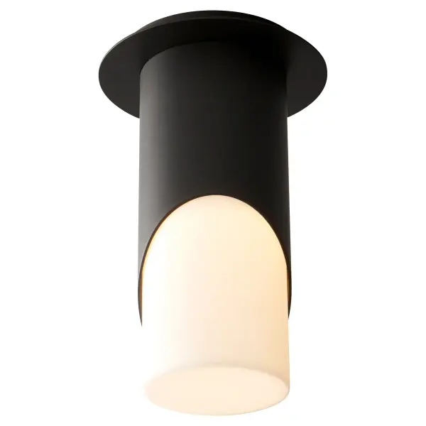 The Ellipse Large brings refined simplicity to modern spaces with its cylindrical acrylic design and warm 3500K lighting. Perfect for creating clean, contemporary impact in kitchens, entryways, and hallways. - alternate view