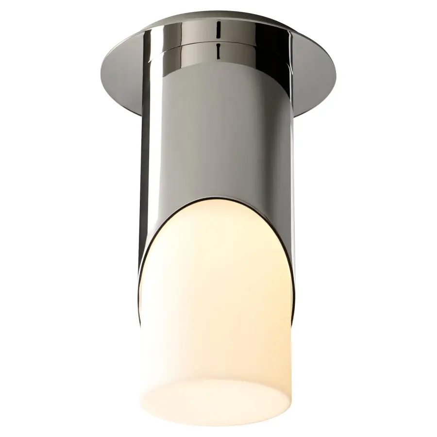 Ellipse Large Acrylic Ceiling Mount - Polished Nickel - Image 2