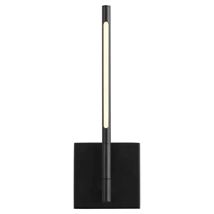 Palillos One Light LED Wall Sconce - Black - Image 2