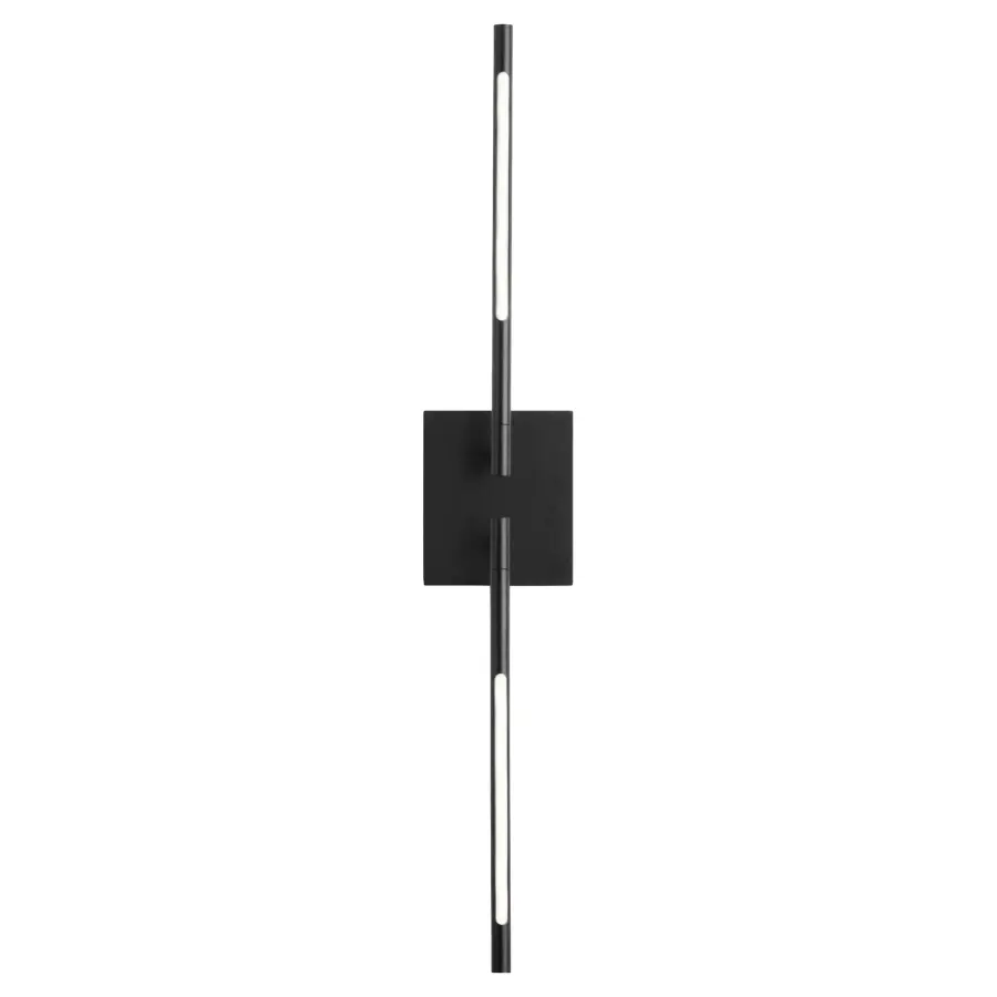 Palillos Two Light LED Wall Sconce in Black - Image 2