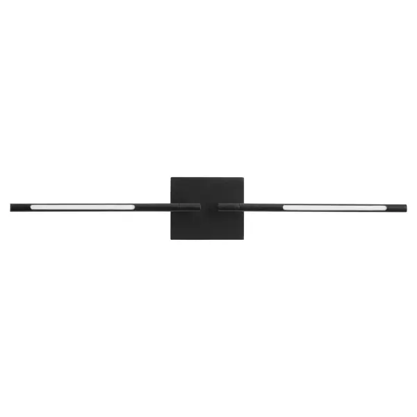 Palillos Two Light LED Wall Sconce in Black - Image 3
