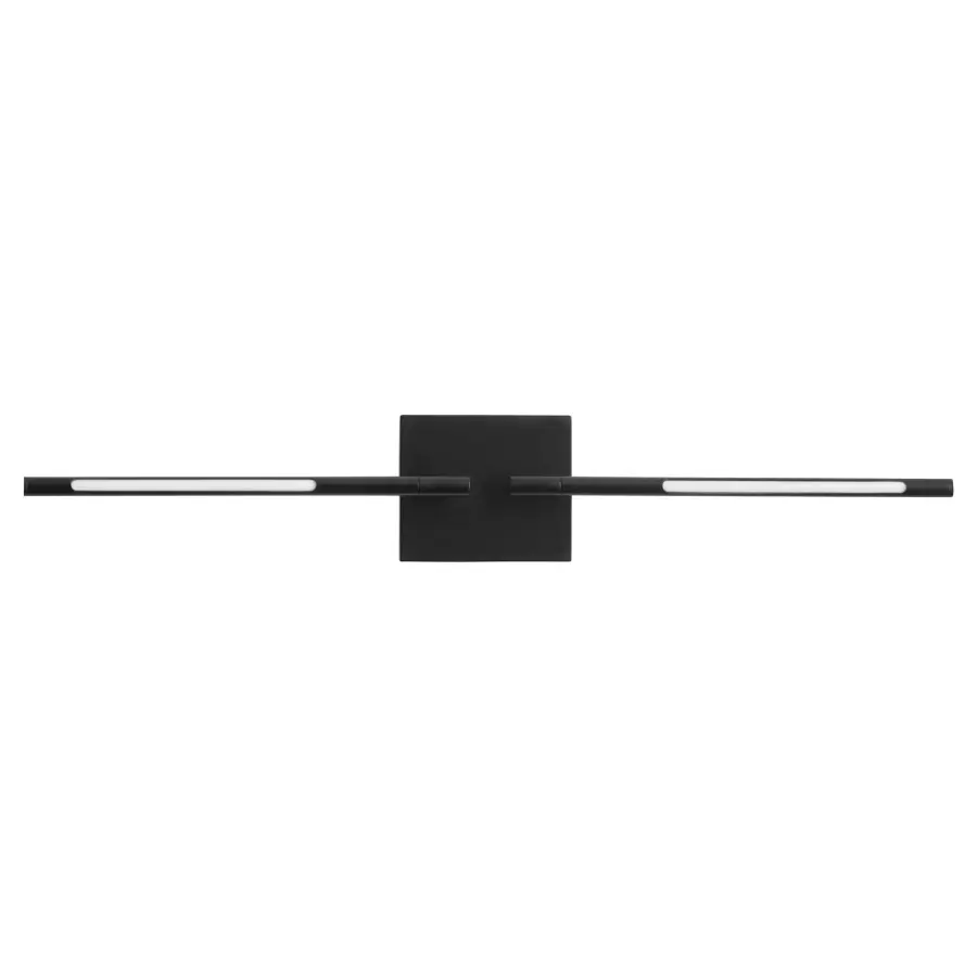 Palillos Two Light LED Wall Sconce in Black - Image 3