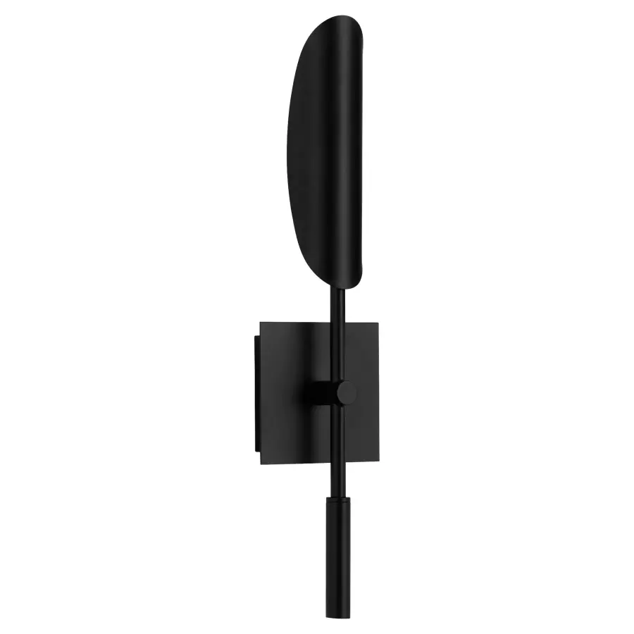 Pivot CCT Wall Sconce in Black and Aged Brass - Image 2