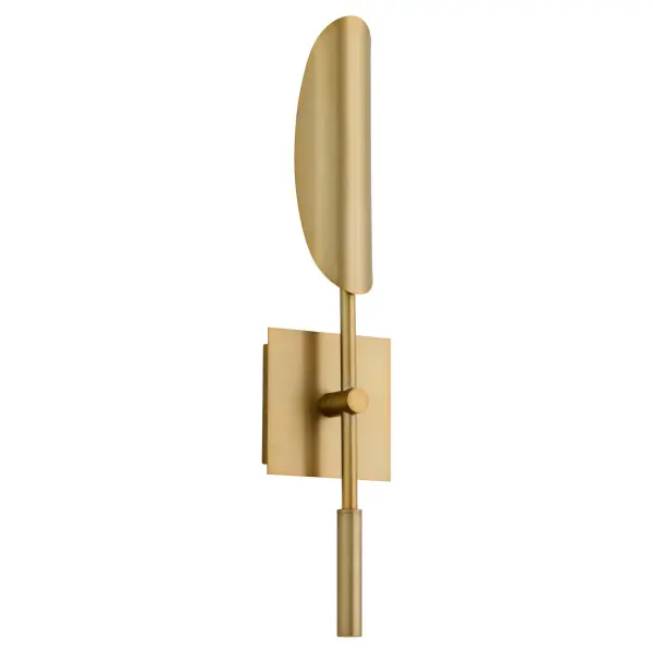 Pivot CCT Wall Sconce in Aged Brass - Image 1