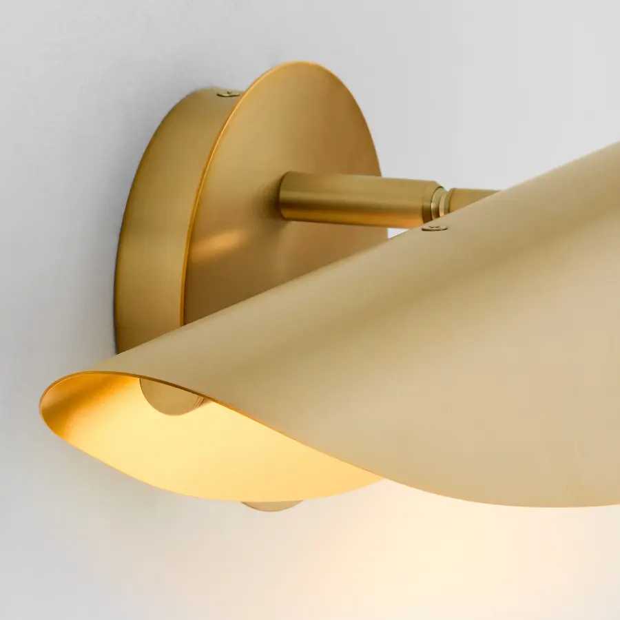 PIVOT CCT Sconce in Aged Brass - Image 3