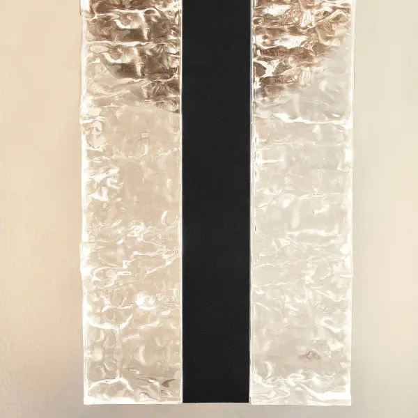 Landon CCT LED Sconce in Black - Image 6