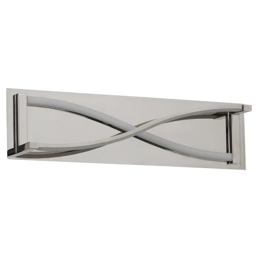 Hyperion 22" LED Vanity Light - Polished Nickel - Image 1