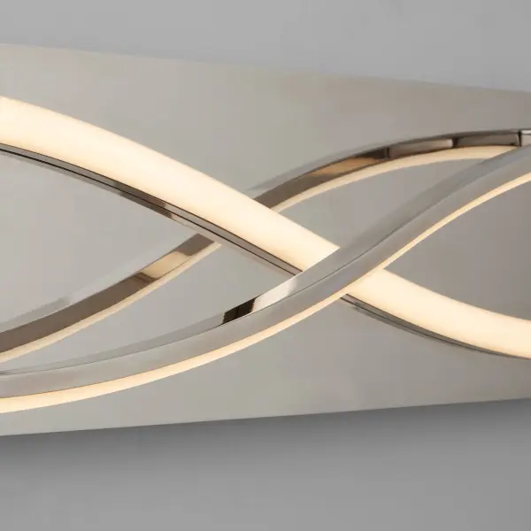 Hyperion 22" LED Vanity Light - Polished Nickel - Image 3