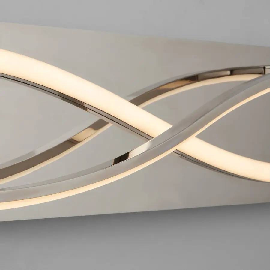 Hyperion 22" LED Vanity Light - Polished Nickel - Image 3