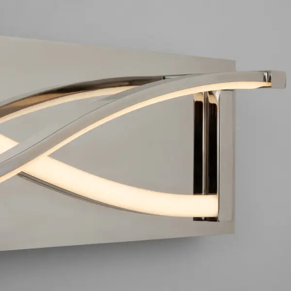Hyperion 22" LED Vanity Light - Polished Nickel - Image 4